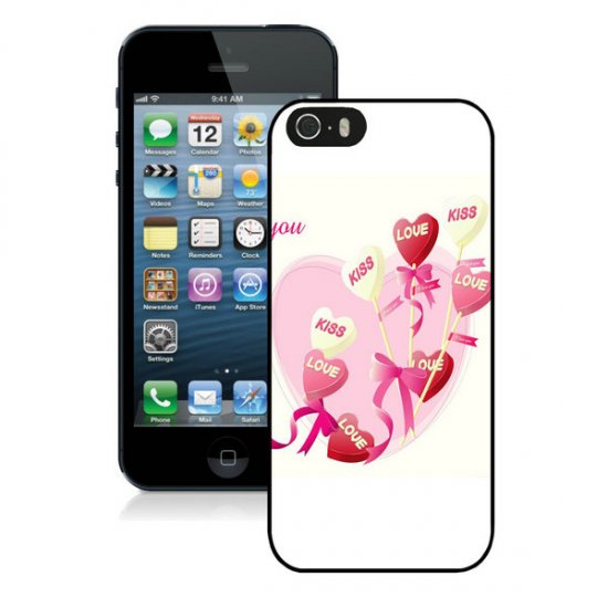 Valentine Lollipop Love iPhone 5 5S Cases CGN